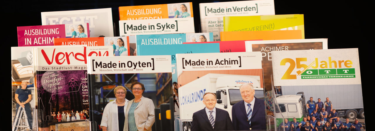 Mehrere Magazine aus dem HDW.Verden